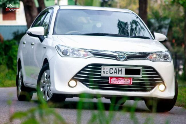 Toyota Axio rental Sri Lanka – Budget-friendly sedan for tourists