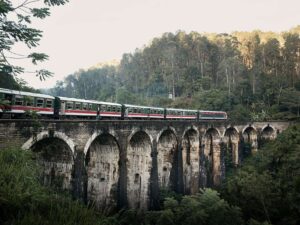 Nine arches bridge in Ella, with Lanka Rent A Car