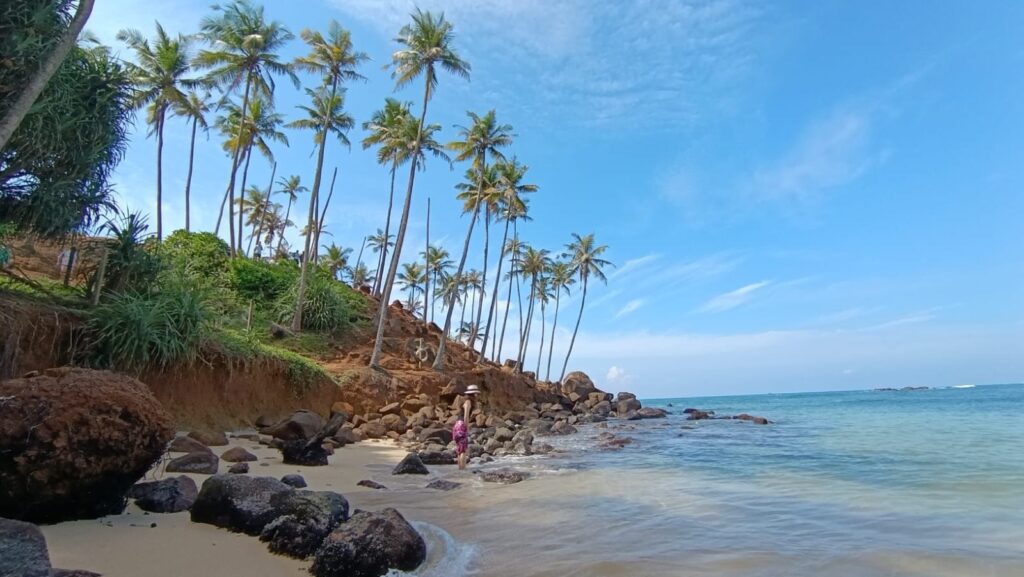 Matara Cocount beach tour with Lanka Rent a Car