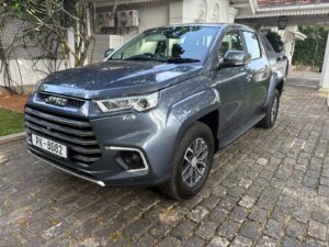 JMC Vigus pickup truck rental in Sri Lanka — rugged utility for tours and transport