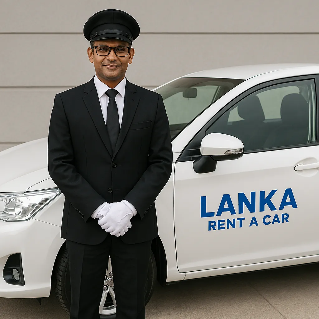 Chauffeured Driver for your holiday from Lanka Rent a Car