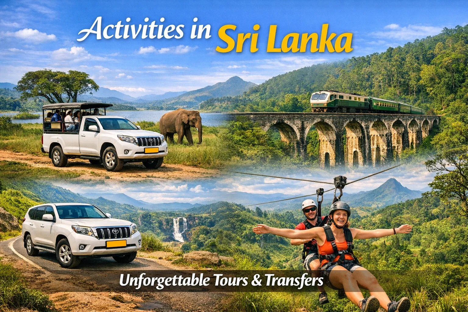 Activities in Sri Lanka – Unforgettable Tours & Transfers