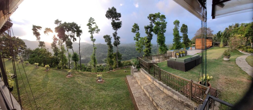 Morning view from Ella Sri Lanka travel with Lanka Rent a Car