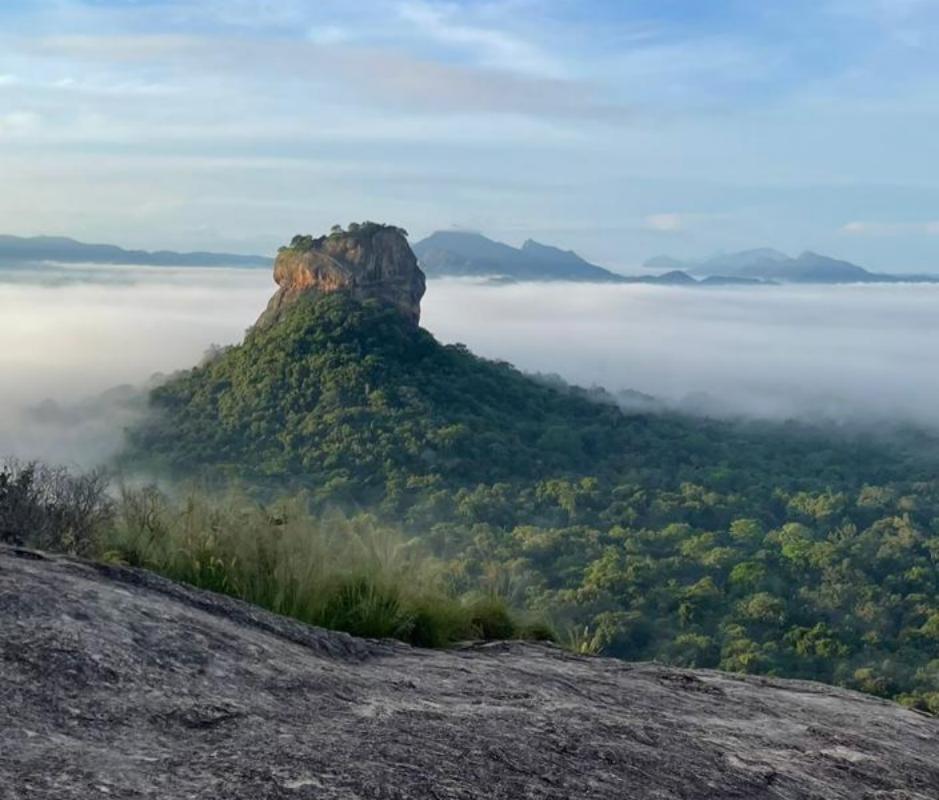 Sigiriya Rock view from Pidurangala Sri Lanka – Lanka Rent A Car travel services