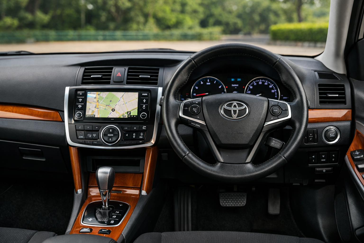 Toyota Allion 260 interior rental car Sri Lanka – Lanka Rent A Car
